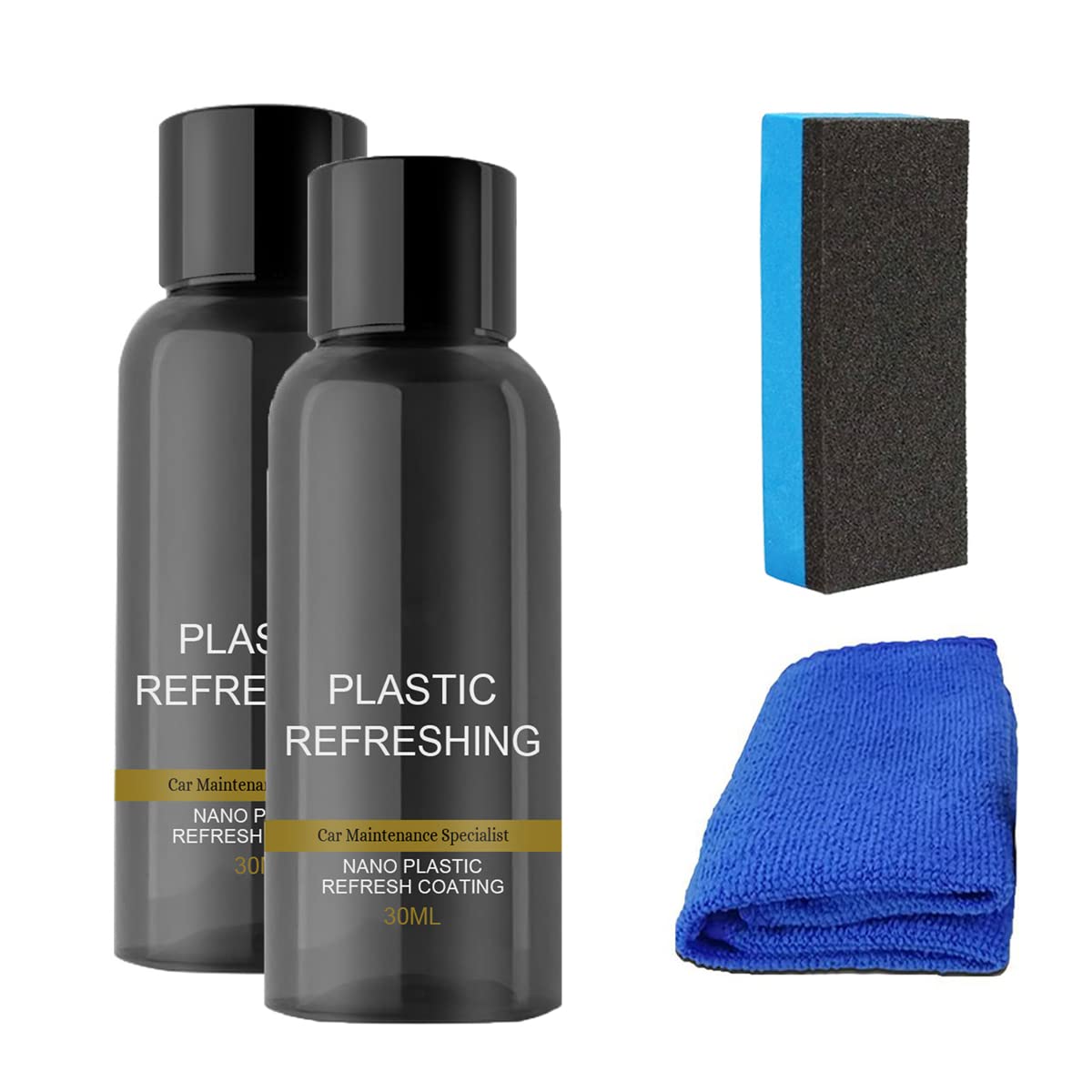 Plastic Revitalizing Coating Agent (Pack of 2)