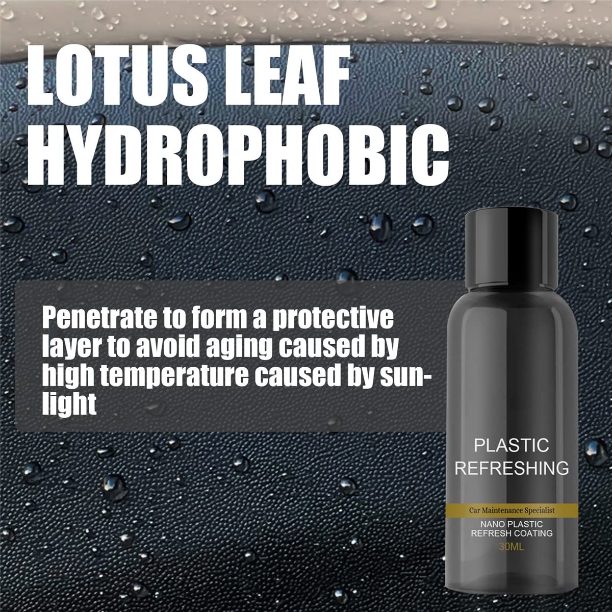 Plastic Revitalizing Coating Agent (Pack of 2)