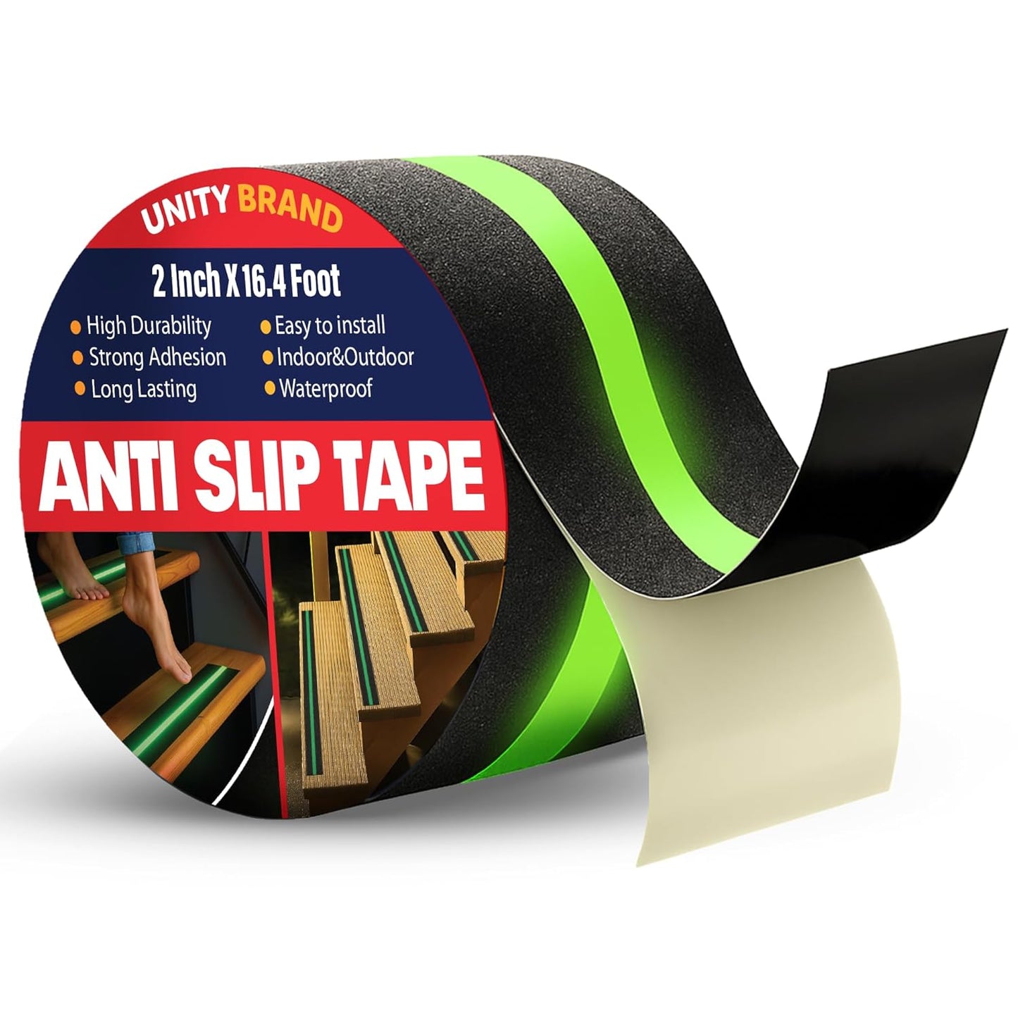 Anti Slip Tape – Stop Slips Anywhere Stairs | Bathroom | Kitchen | Wet Surfaces