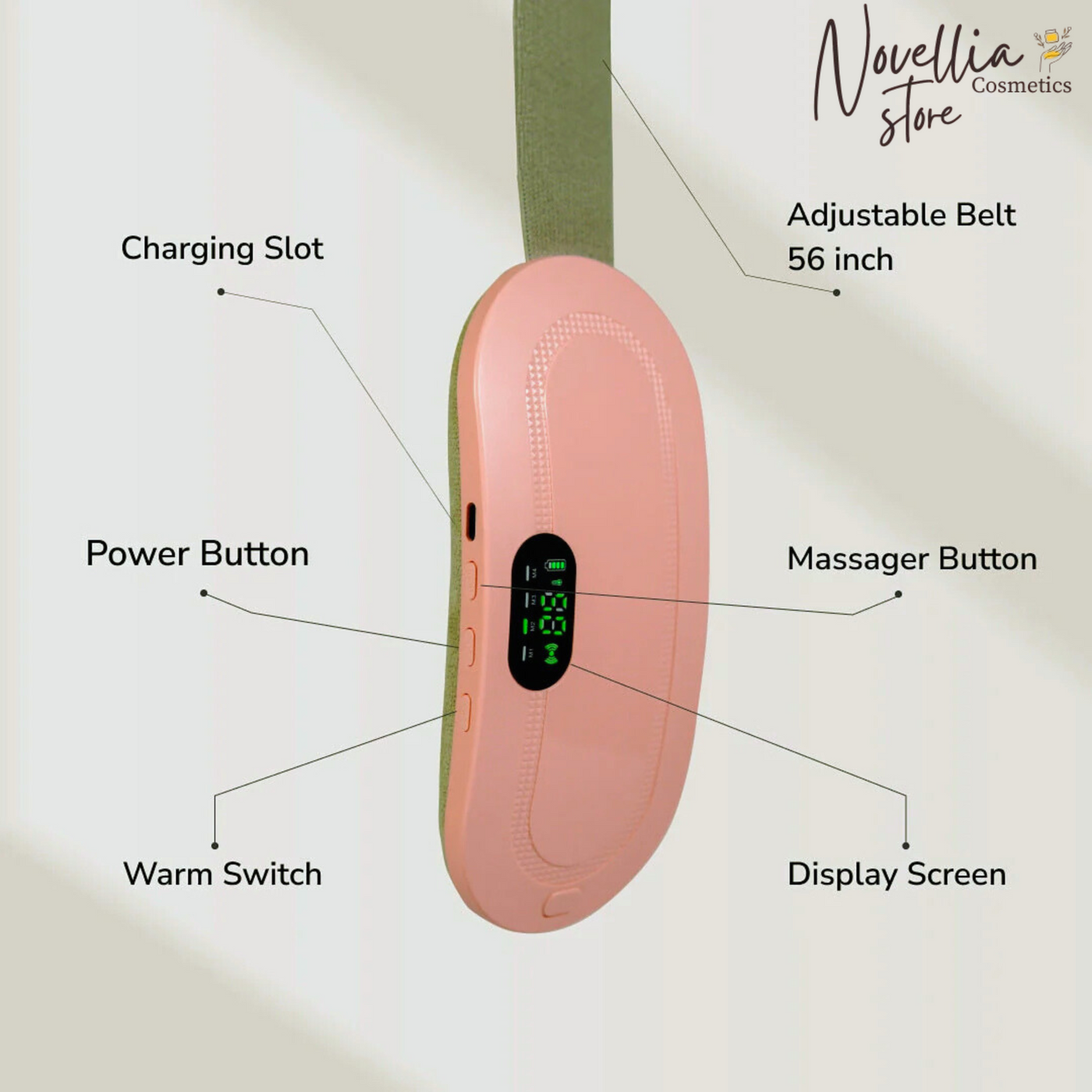 Portable Cordless Heating Pad For Period Pain Relief,Rechargeable Heating Pad