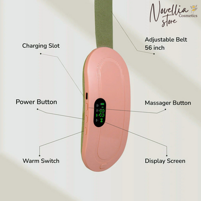 Portable Cordless Heating Pad For Period Pain Relief,Rechargeable Heating Pad