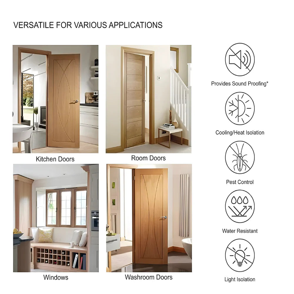 Door Guard And Gap Seal Protector ( Pack Of 4 )